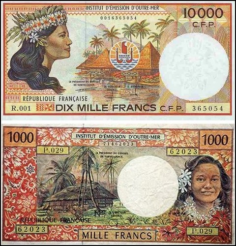 Деньги Французской Полинезии