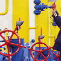 Потребление газа на Украине сократилось на треть