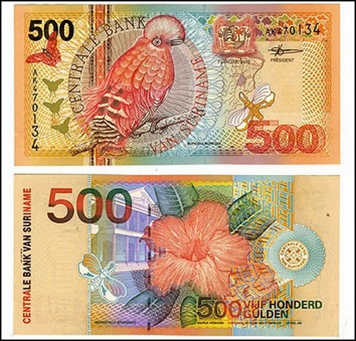 Валюта Суринама