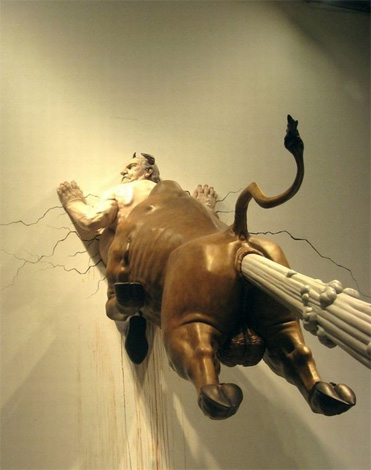 The Big Golden Farting Bull. Раздавленные мировой экономикой The Big Golden Farting Bull. Раздавленные мировой экономикой